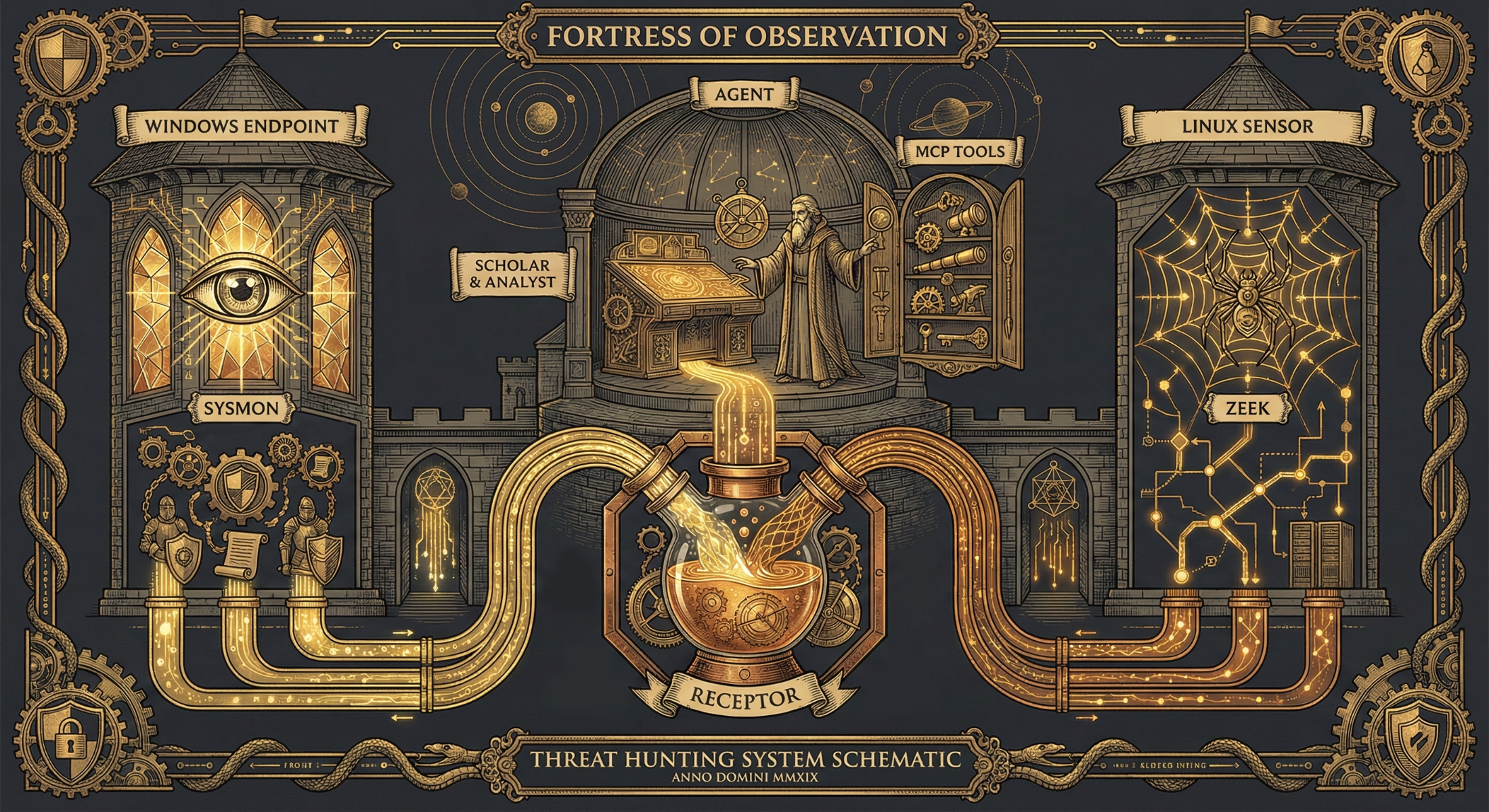 Threat hunting system architecture
