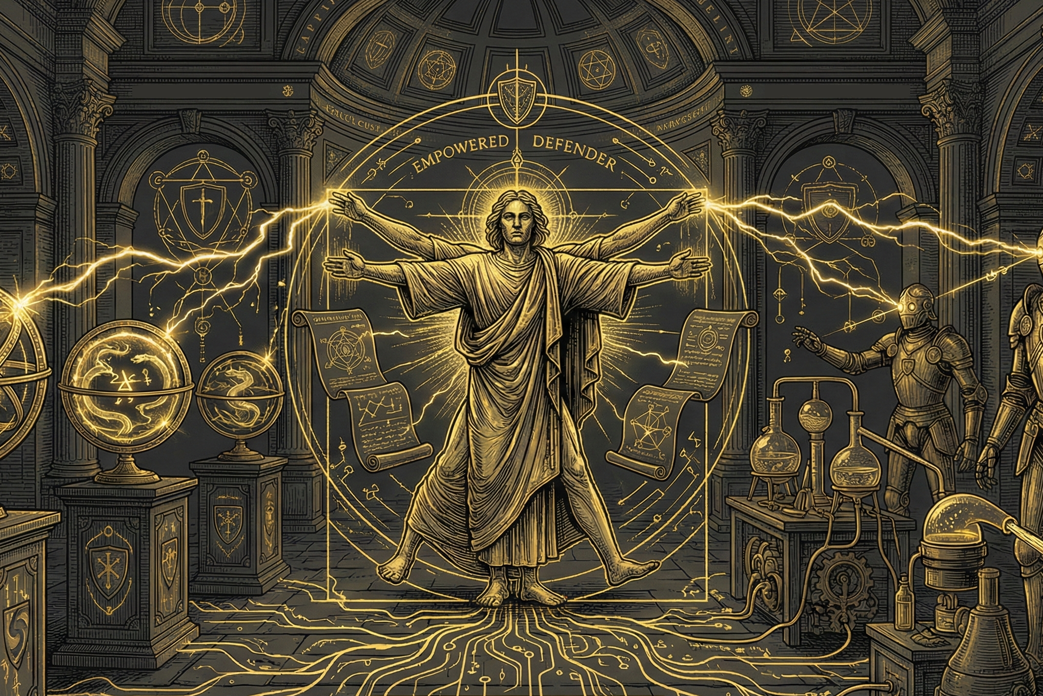 Empowered Defender - Human directing AI capability