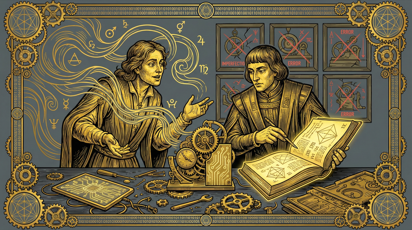 Strategic division between AI reasoning and reference documents