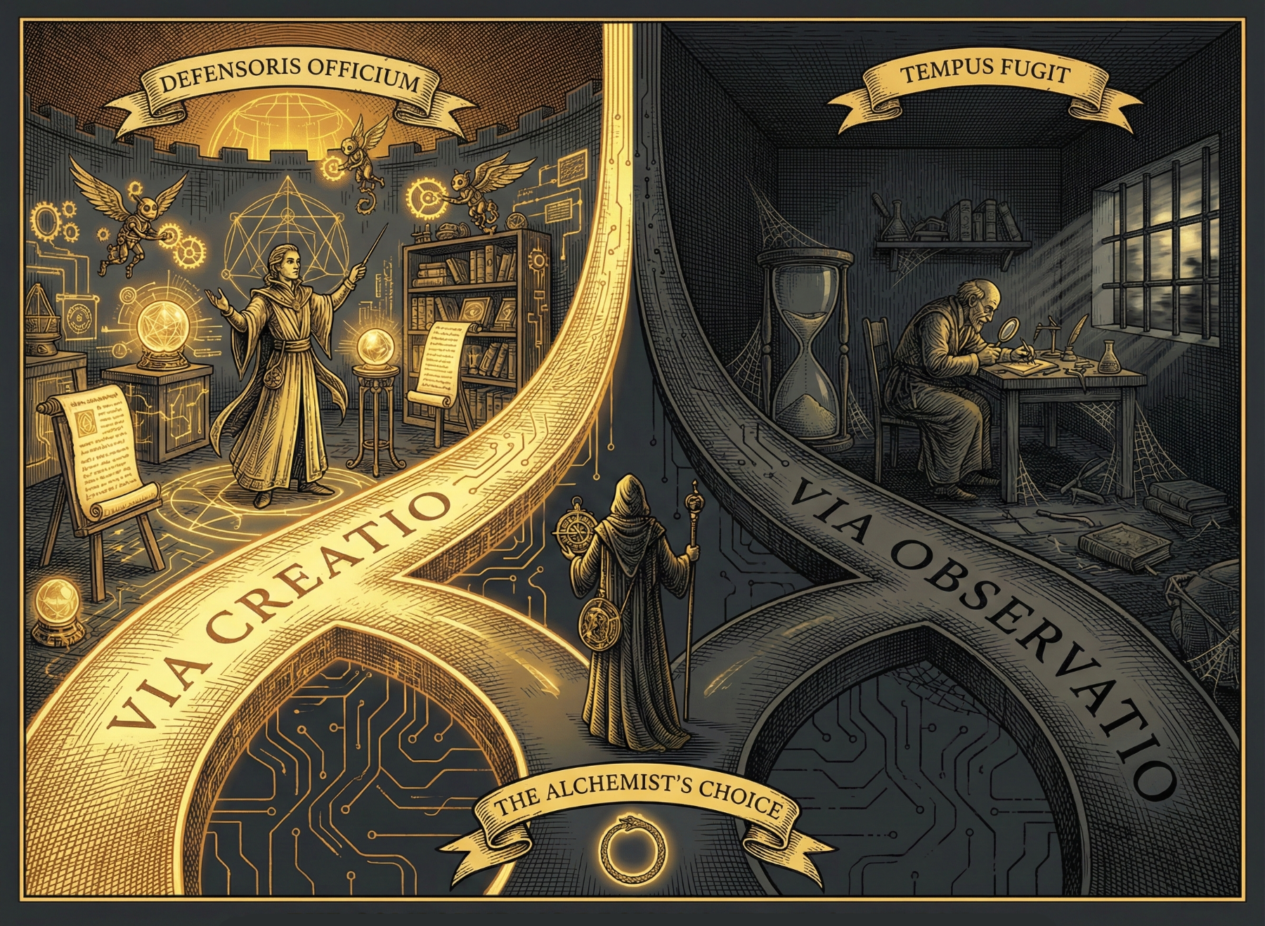 Two paths diverging - builders vs waiters